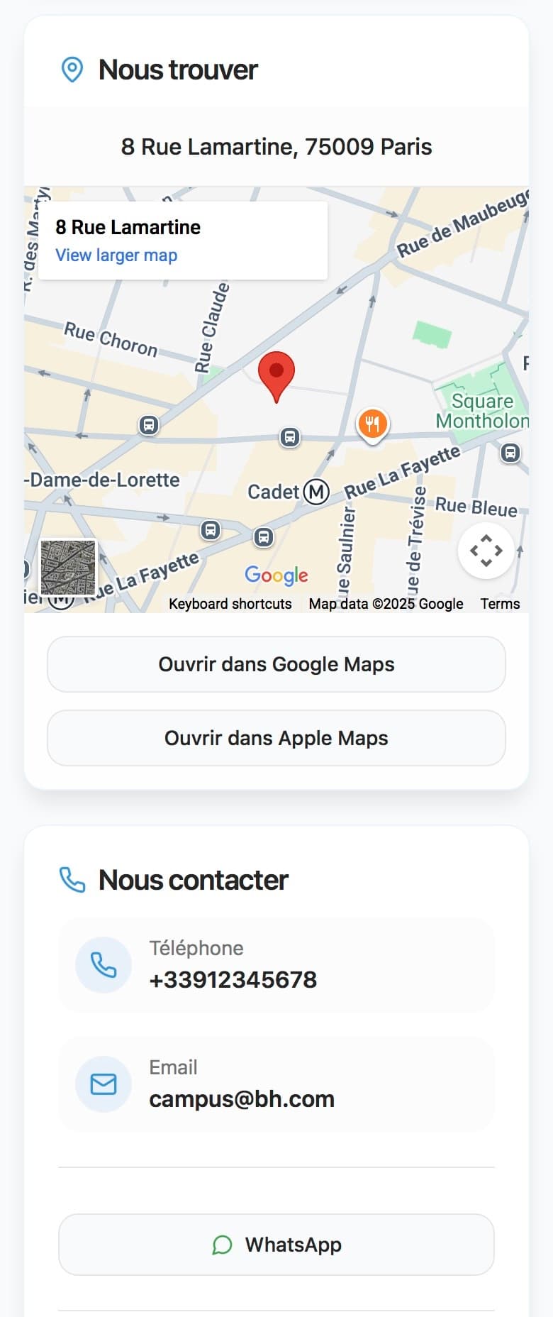 Events and announcements